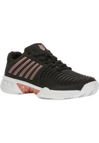 Damskie buty do tenisa K-Swiss Express Light 3 Hb. Kolor: szary, czarny, wielokolorowy. Materiał: materiał, syntetyk. Sport: tenis #2