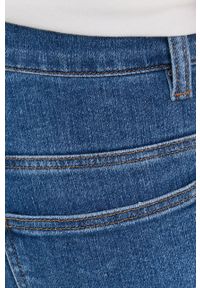 Trussardi Jeans - Trussardi jeansy 105 damskie medium waist. Kolor: niebieski #4