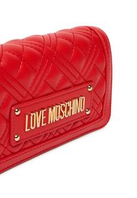 Love Moschino - LOVE MOSCHINO Torebka JC5681PP0NLA0500 Czerwony. Kolor: czerwony. Materiał: skórzane #5