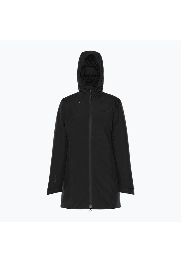 Kurtka zimowa damska Jack Wolfskin Heidelstein Ins. Kolor: czarny. Materiał: puch. Sezon: zima. Sport: turystyka piesza