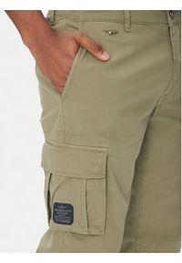 Aeronautica Militare Spodnie materiałowe 251PA1329CT2443 Khaki Regular Fit. Kolor: brązowy. Materiał: bawełna #4