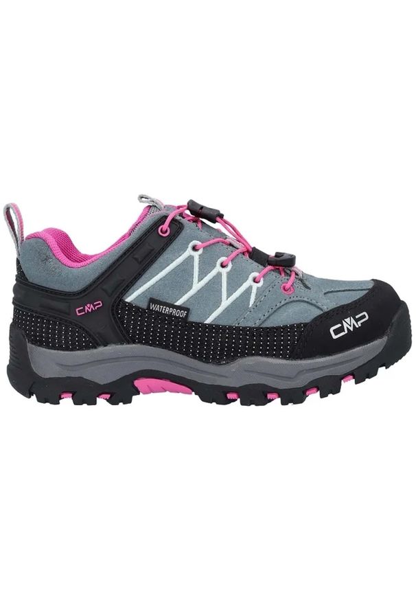 CAMPAGNOLO - Buty trekkingowe dziecięce CMP Rigel Low Wp. Kolor: szary. Sport: turystyka piesza