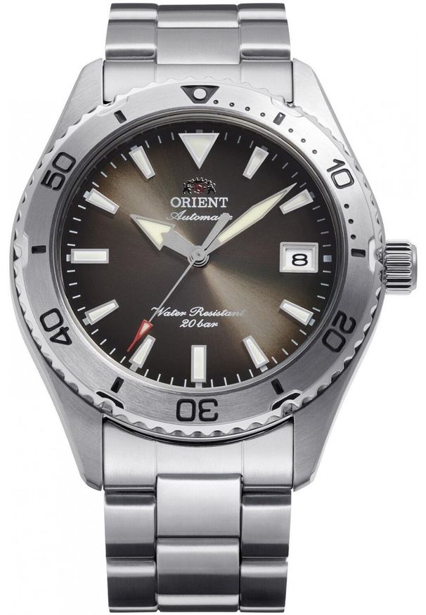 orient - Zegarek Orient Zegarek męski Orient RA-AC0Q15Y30B srebrny. Kolor: srebrny