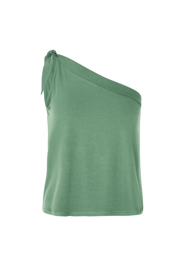 Damski tank top Protest Selma. Kolor: zielony. Długość rękawa: na ramiączkach