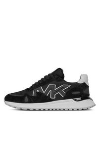 MICHAEL Michael Kors Sneakersy Miles Trainer 42R4MIFS3D Czarny. Kolor: czarny. Materiał: materiał