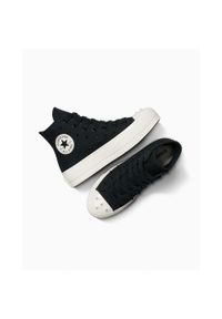 Adidasy Converse Chuck Taylor All Star Lift, Kobiety. Kolor: czarny. Materiał: materiał. Model: Converse All Star. Sport: fitness
