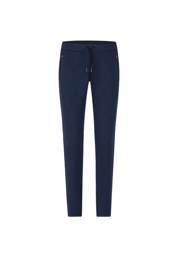 Damskie spodnie dresowe Jako Pro Casual. Kolor: niebieski. Materiał: dresówka. Sport: piłka nożna