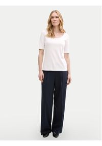 Tom Tailor T-Shirt 1045541 Biały Regular Fit. Kolor: biały. Materiał: bawełna #5