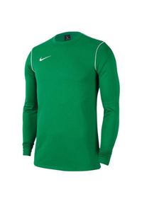 Nike - Męska Bluza Park 20 Z Okrągłym Dekoltem. Kolor: zielony