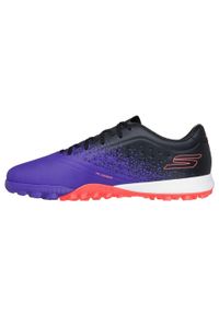 skechers - Buty piłkarskie męskie Skechers Razor Academy Gold 1.5 TF. Kolor: fioletowy. Sport: piłka nożna