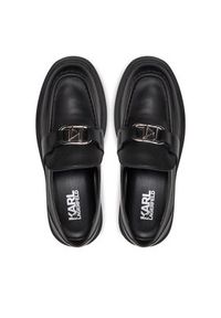 Karl Lagerfeld - KARL LAGERFELD Loafersy KL41210 Czarny. Kolor: czarny. Materiał: skóra #4