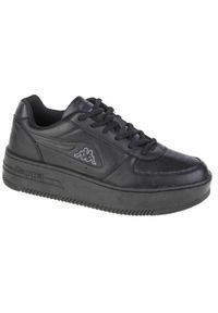 Buty sportowe Sneakersy damskie, Kappa Bash PF OC. Kolor: czarny. Materiał: materiał, tkanina, syntetyk. Sport: turystyka piesza