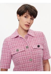 Liu Jo Marynarka MA4184 T4440 Różowy Regular Fit. Kolor: różowy. Materiał: bawełna #3