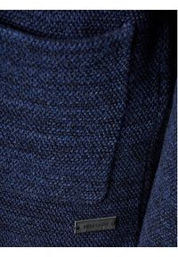 Pierre Cardin Kardigan 50658/000/5045 Granatowy Regular Fit. Kolor: niebieski. Materiał: bawełna