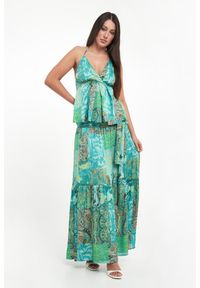 Liu Jo - Spódnica maxi z wzorem paisley LIU JO. Wzór: paisley #1