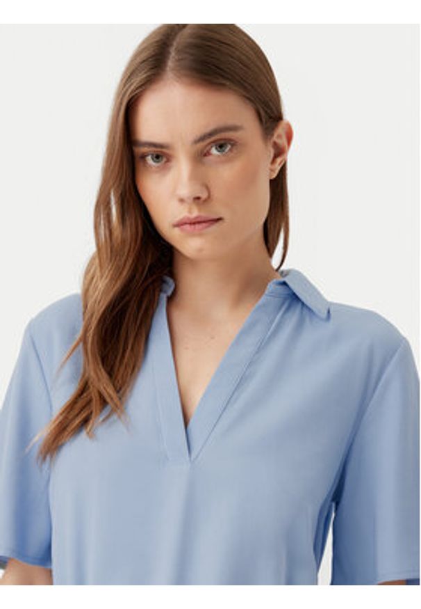 JDY Sukienka codzienna Olli 15341086 Niebieski Regular Fit. Okazja: na co dzień. Kolor: niebieski. Materiał: wiskoza. Typ sukienki: proste. Styl: casual
