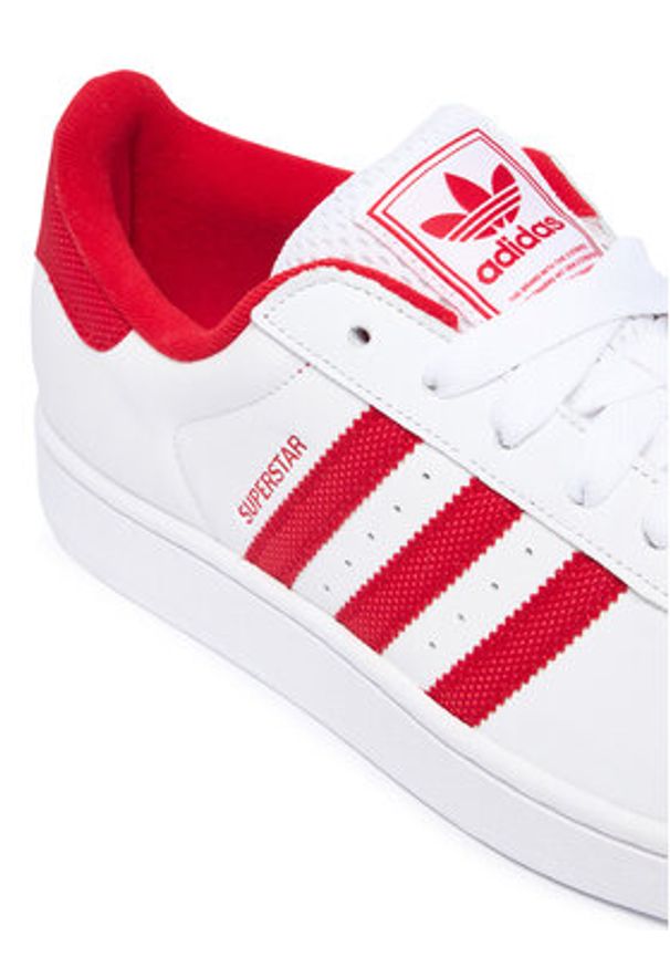 Adidas - adidas Sneakersy Superstar II IH9257 Biały. Kolor: biały. Materiał: skóra. Model: Adidas Superstar