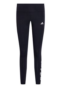 Adidas - adidas Legginsy Loungewear Essentials Logo GL0633 Czarny Slim Fit. Kolor: czarny. Materiał: bawełna #5