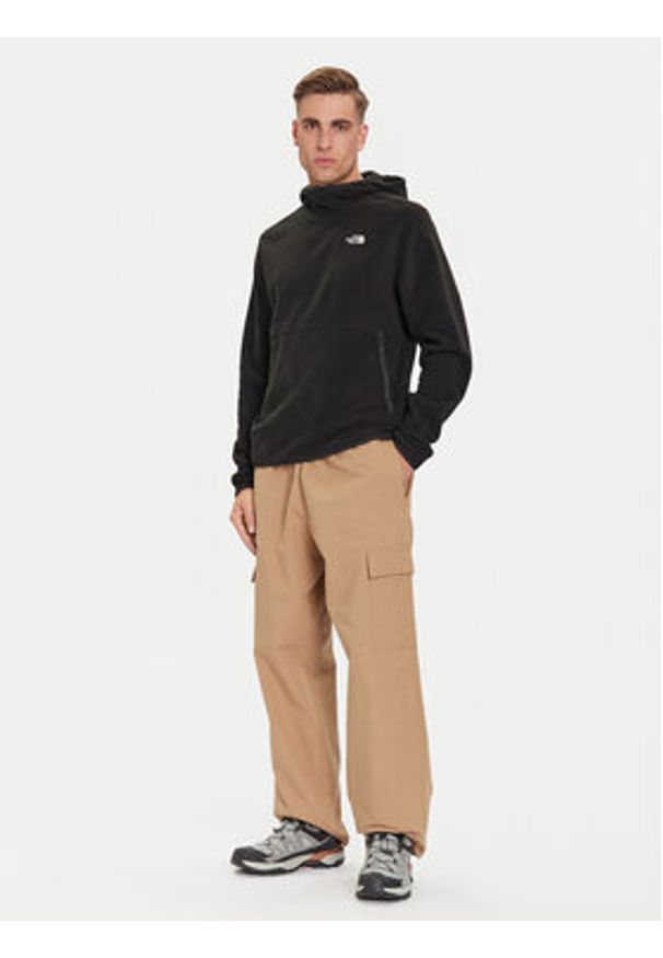 The North Face Polar Glacier NF0A8D0S Czarny Regular Fit. Kolor: czarny. Materiał: syntetyk