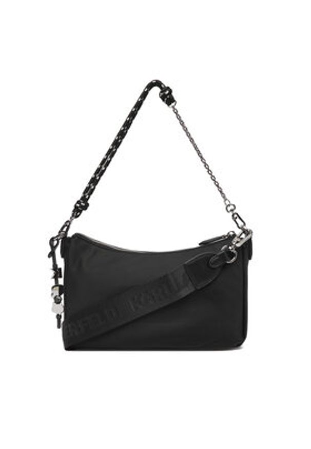 Karl Lagerfeld - KARL LAGERFELD Torebka B1W30018 Czarny. Kolor: czarny. Materiał: skórzane