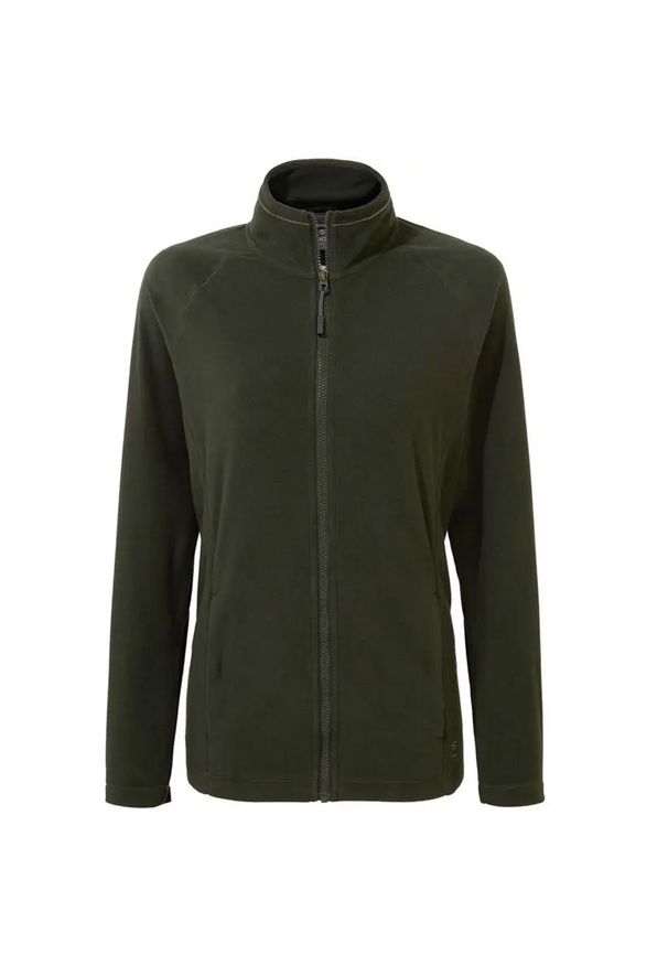 CRAGHOPPERS - Bluza Polarowa Damska Expert Miska 200. Kolor: zielony. Materiał: polar. Sezon: zima. Sport: turystyka piesza