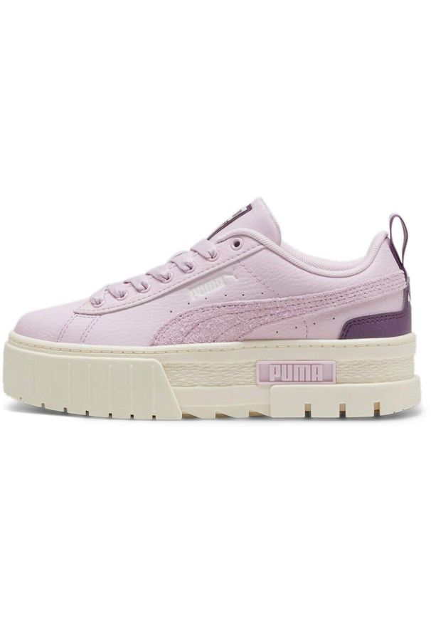 Puma - Buty dziecięce PUMA Mayze Dusty Summer. Kolor: fioletowy. Materiał: syntetyk, materiał