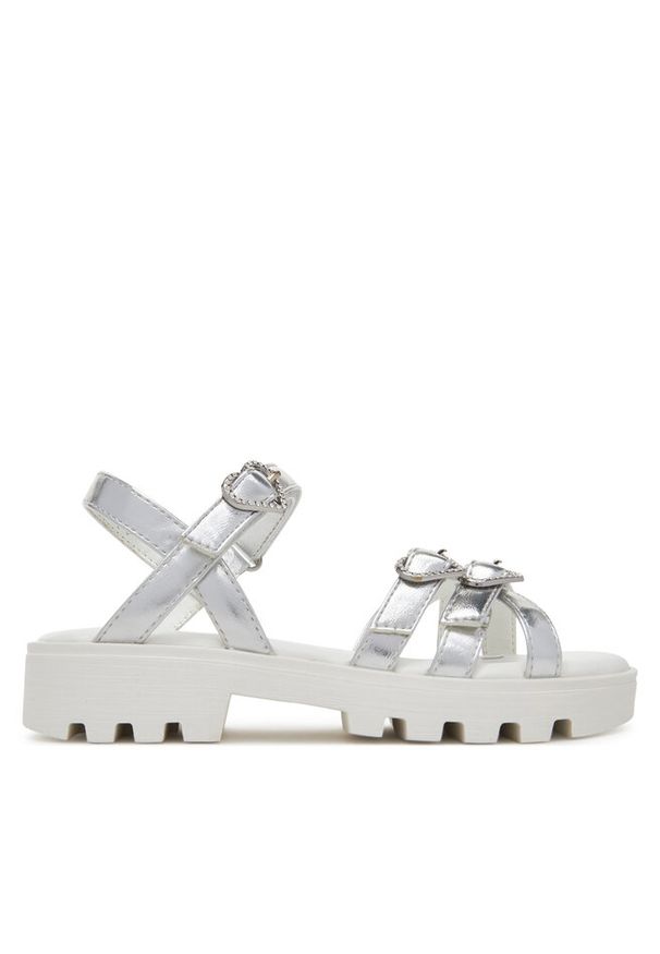 Sandały Juicy Couture. Kolor: srebrny