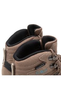 CMP Trekkingi Athunis Mid Wmn Trekking Shoe Wp 31Q4976 Beżowy. Kolor: beżowy. Materiał: zamsz, skóra