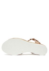 Clara Barson Espadryle WS2189-15 Beżowy. Kolor: beżowy. Materiał: materiał #7