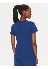 Hugo T-Shirt Classic 50508289 Granatowy Regular Fit. Kolor: niebieski. Materiał: bawełna #3