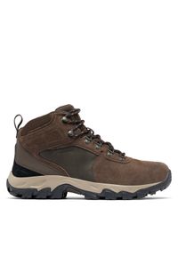 columbia - Columbia Trekkingi Newton Ridge Plus II Suede Wp 1746411 Brązowy. Kolor: brązowy. Materiał: skóra, zamsz. Sport: turystyka piesza