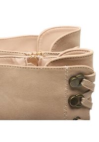 Jenny Fairy Trzewiki WS5899-04 Beżowy. Kolor: beżowy. Materiał: skóra #4