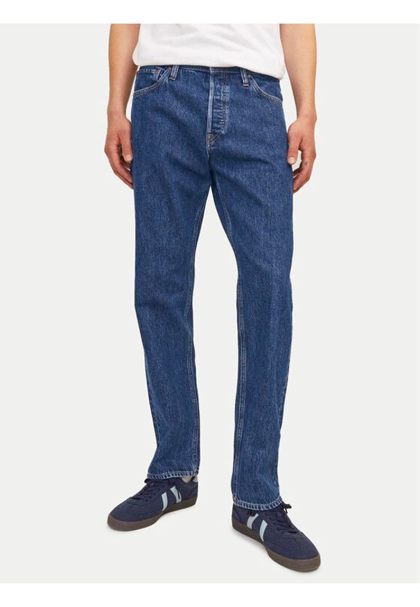 Jack & Jones Jeansy Chris 12258101 Niebieski Relaxed Fit. Kolor: niebieski