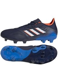 Adidas - Buty piłkarskie adidas Copa Sense.2 Fg M GW7388 wielokolorowe błękity i granat. Kolor: wielokolorowy. Materiał: materiał, syntetyk. Szerokość cholewki: normalna. Sport: piłka nożna