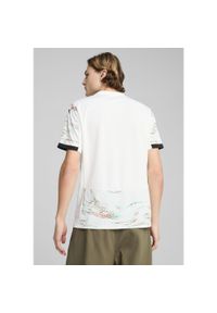 Puma - Męska koszulka wyjazdowa Portugalia 2025 PUMA White Black. Kolor: biały, wielokolorowy, czarny