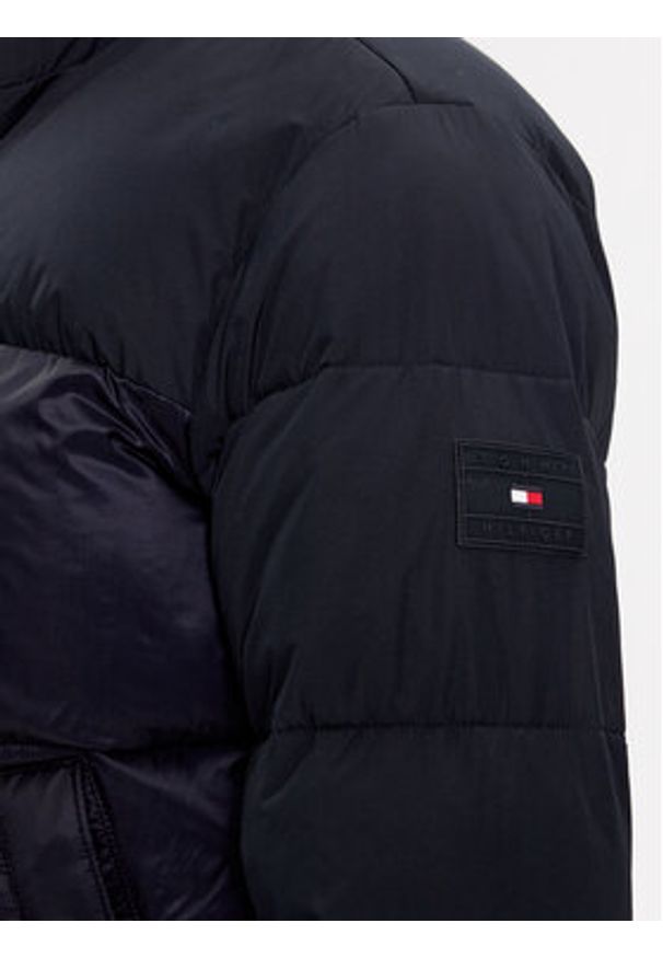 TOMMY HILFIGER - Tommy Hilfiger Kurtka zimowa Tech Stand Collar MW0MW27586 Granatowy Regular Fit. Kolor: niebieski. Materiał: syntetyk. Sezon: zima