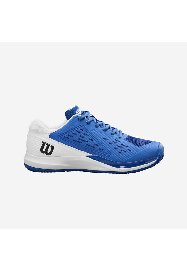 Buty tenisowe męskie Wilson Rush Pro na każdą nawierzchnię. Materiał: mesh, tkanina, kauczuk. Szerokość cholewki: normalna. Sport: tenis