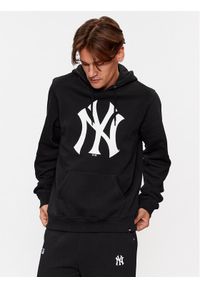 47 Brand Bluza New York Yankees BB017PEMIBR544112JK Czarny Regular Fit. Kolor: czarny. Materiał: bawełna