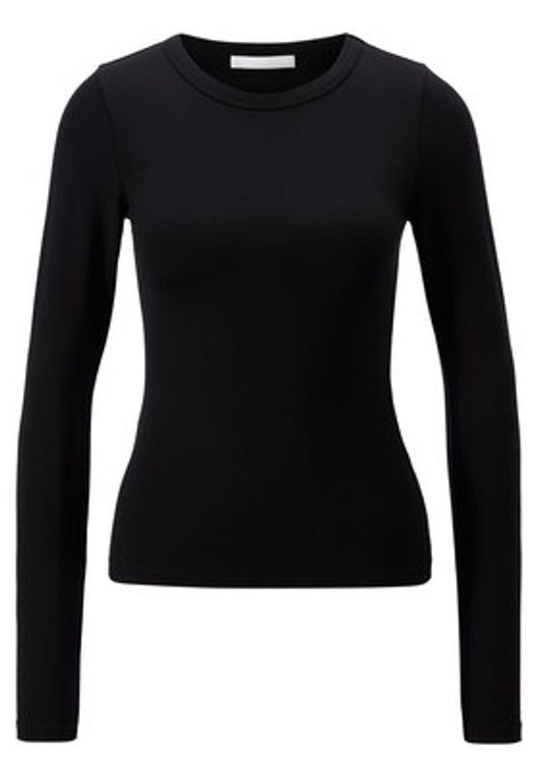 BOSS - Boss Bluzka C_Esabel_Active 50457401 Czarny Slim Fit. Kolor: czarny