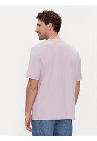 Jack & Jones - Jack&Jones T-Shirt Casey 12255238 Fioletowy Standard Fit. Kolor: fioletowy. Materiał: bawełna