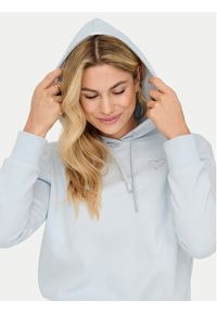 only - ONLY Bluza Noli 15312874 Błękitny Regular Fit. Kolor: niebieski. Materiał: bawełna #3