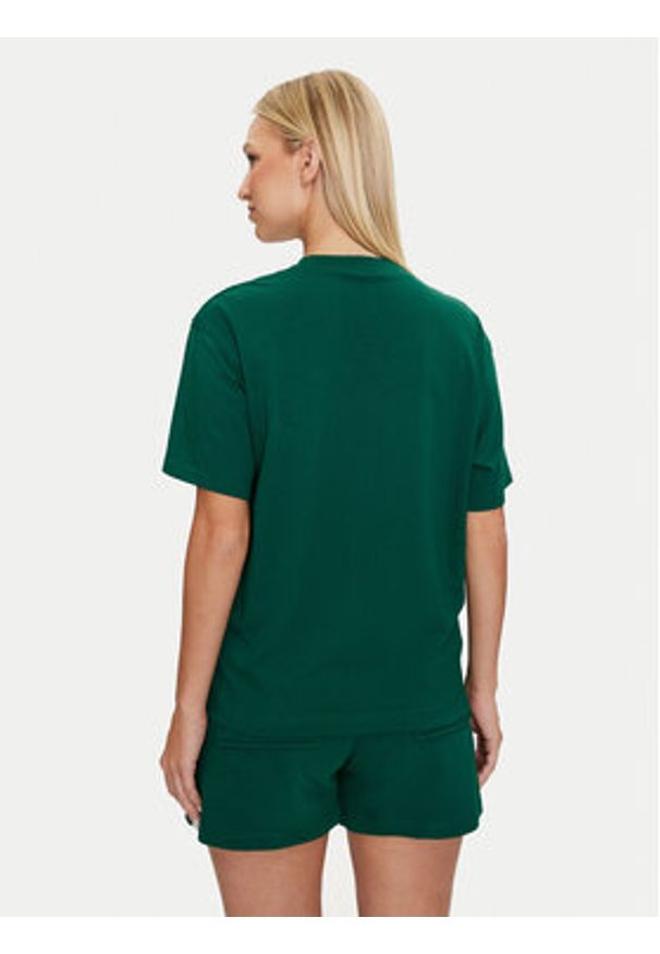 Reebok T-Shirt Cl Ae Archive Sm Logo Tee 100076222 Zielony Regular Fit. Kolor: zielony. Materiał: bawełna