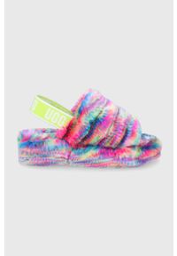 Ugg - UGG kapcie Fluff Yeah Pixelate. Materiał: materiał. Obcas: na platformie #1