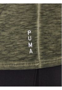 Puma Tank top Studio Foundation 523197 Zielony Regular Fit. Kolor: zielony. Materiał: bawełna #5