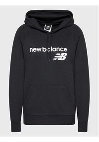 New Balance Bluza Classic Core Fleece WT03810 Czarny Relaxed Fit. Kolor: czarny. Materiał: syntetyk, bawełna #4