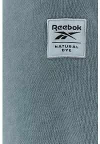 Reebok Classic - Spodnie. Okazja: na co dzień. Kolor: turkusowy. Materiał: bawełna, dzianina. Styl: casual #2