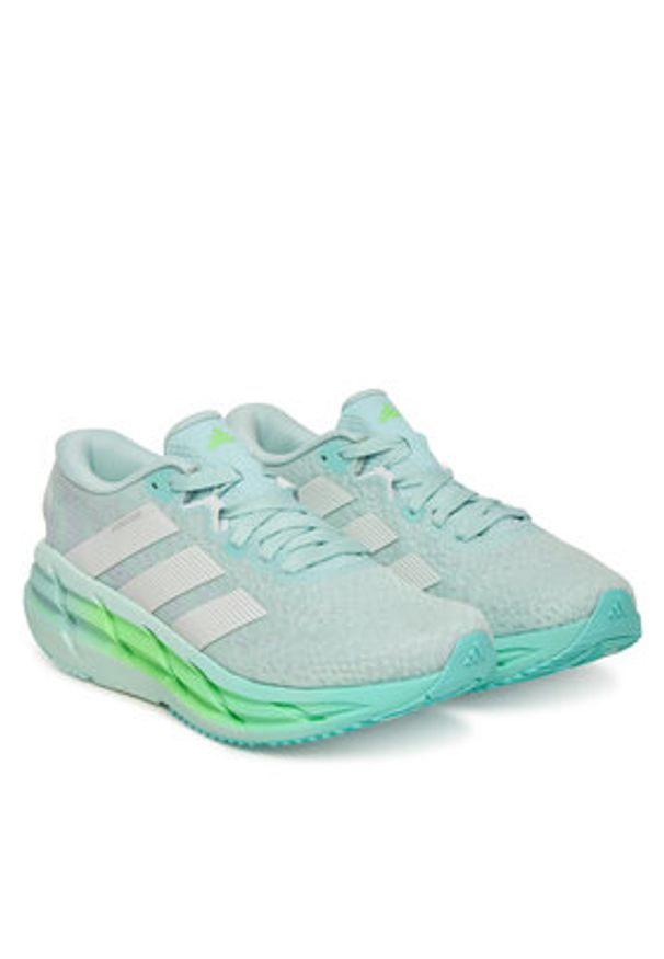 Adidas - adidas Buty do biegania adistar 4 JR0287 Błękitny. Kolor: niebieski. Materiał: materiał