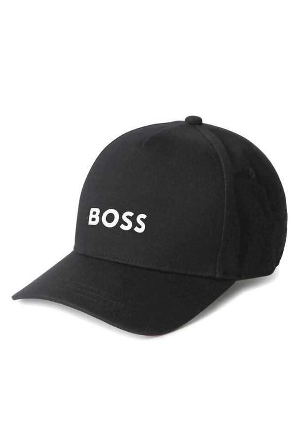 BOSS - Czapka z daszkiem Boss. Kolor: czarny