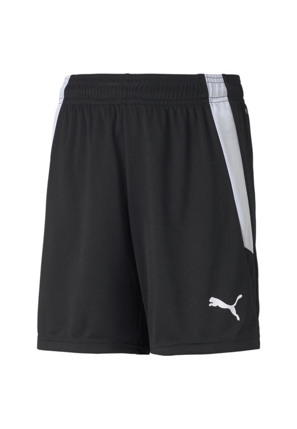 Spodenki dziecięce Puma Team Liga. Okazja: na co dzień. Kolor: czarny, biały, wielokolorowy. Styl: casual, sportowy