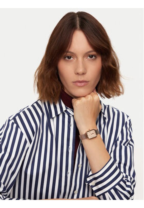 U.S. Polo Assn. Zegarek Sylvie USP8335RG Różowe złocenie. Kolor: różowy